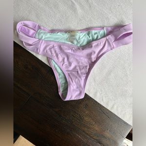 PilyQ swim Madrid bottoms Size M